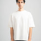 OFF-WHITE SUMMER MELTON BOX-TEE