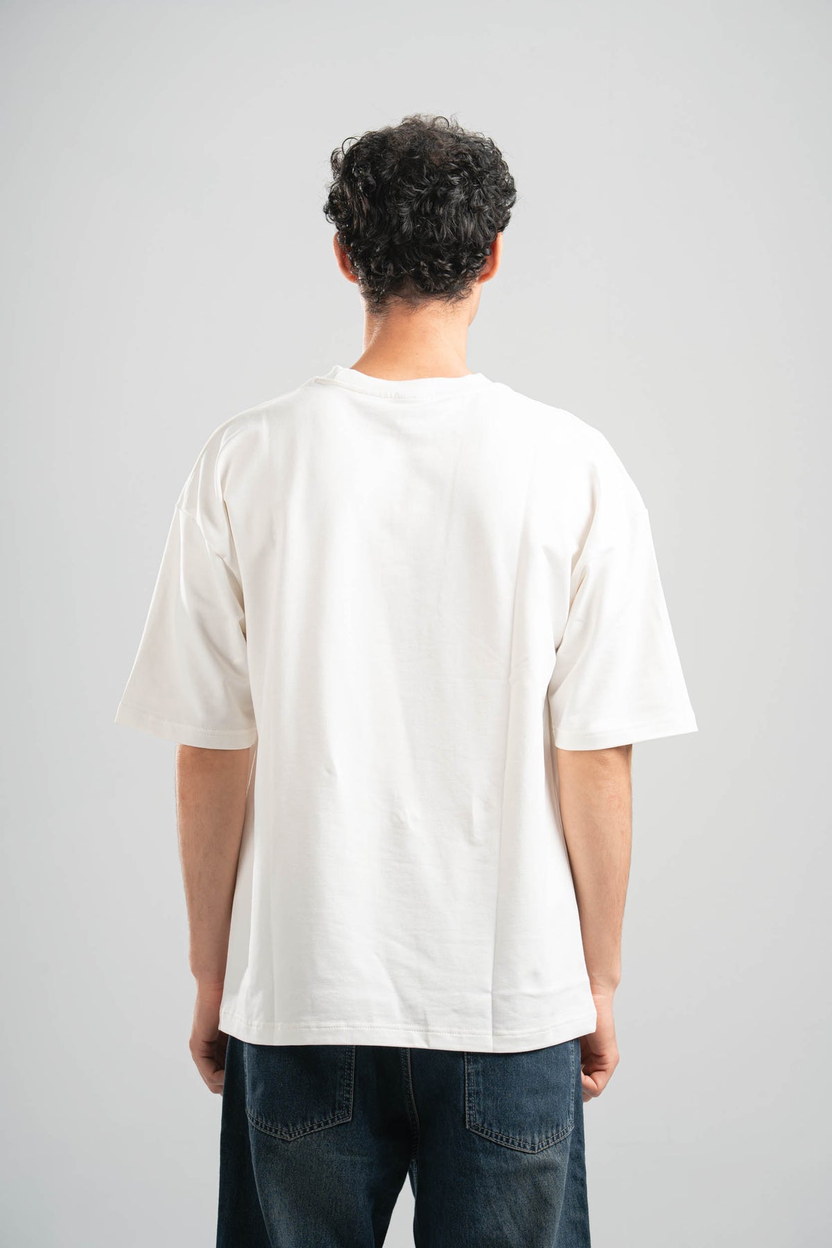 OFF-WHITE SUMMER MELTON BOX-TEE