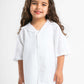 WHITE LITTLE ONES CROCHET SHORT