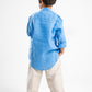 LIGHT BLUE LITTLE ONES LINEN SHIRT
