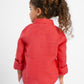 HOT PINK LITTLE ONES LINEN SHIRT