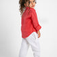 HOT PINK LITTLE ONES LINEN SHIRT