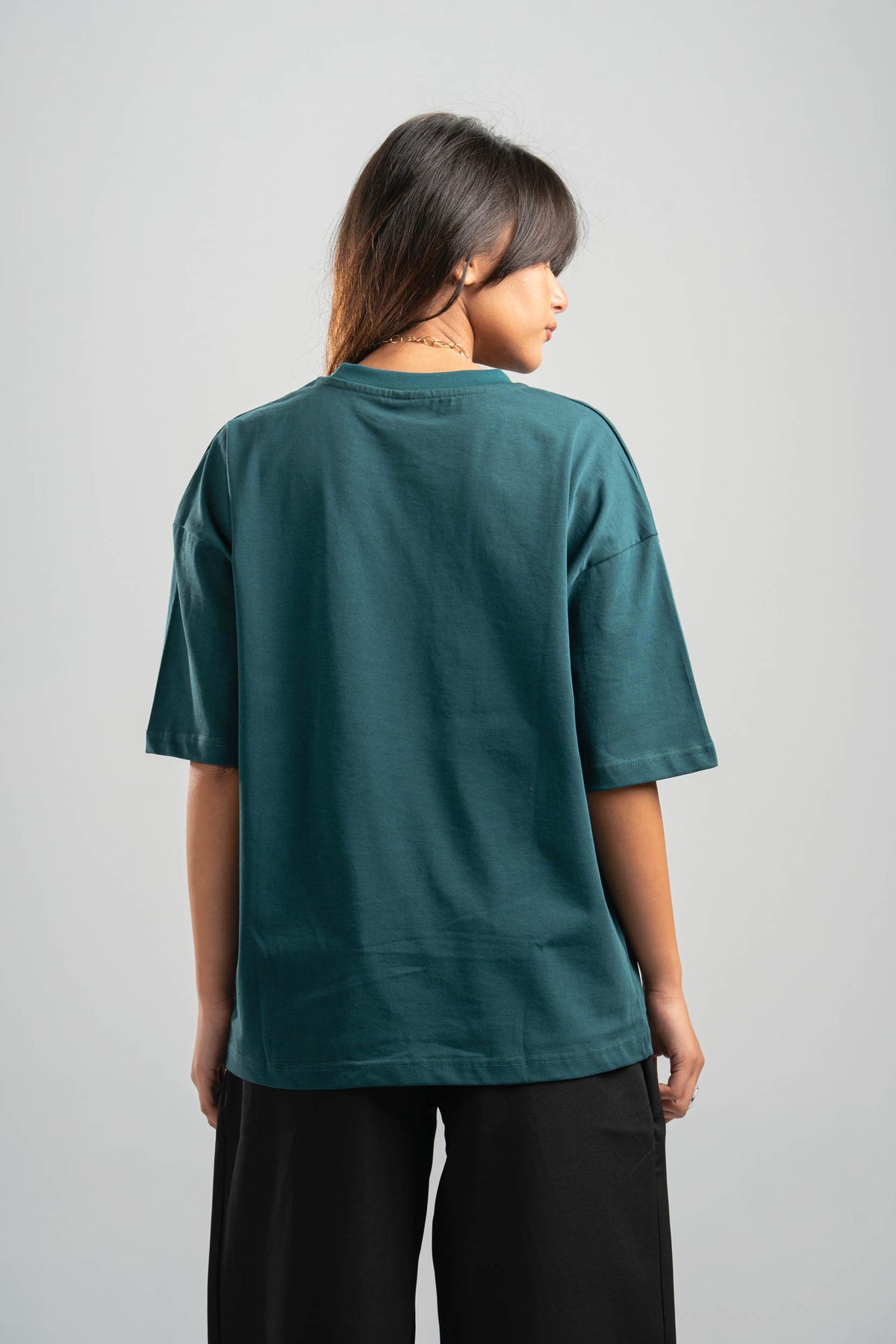 TEAL OVERSIZED T-SHIRT