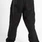 BLACK LITTLE ONES LINEN PANT