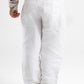 WHITE LITTLE ONES LINEN PANT