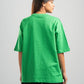GREEN OVERSIZED T-SHIRT