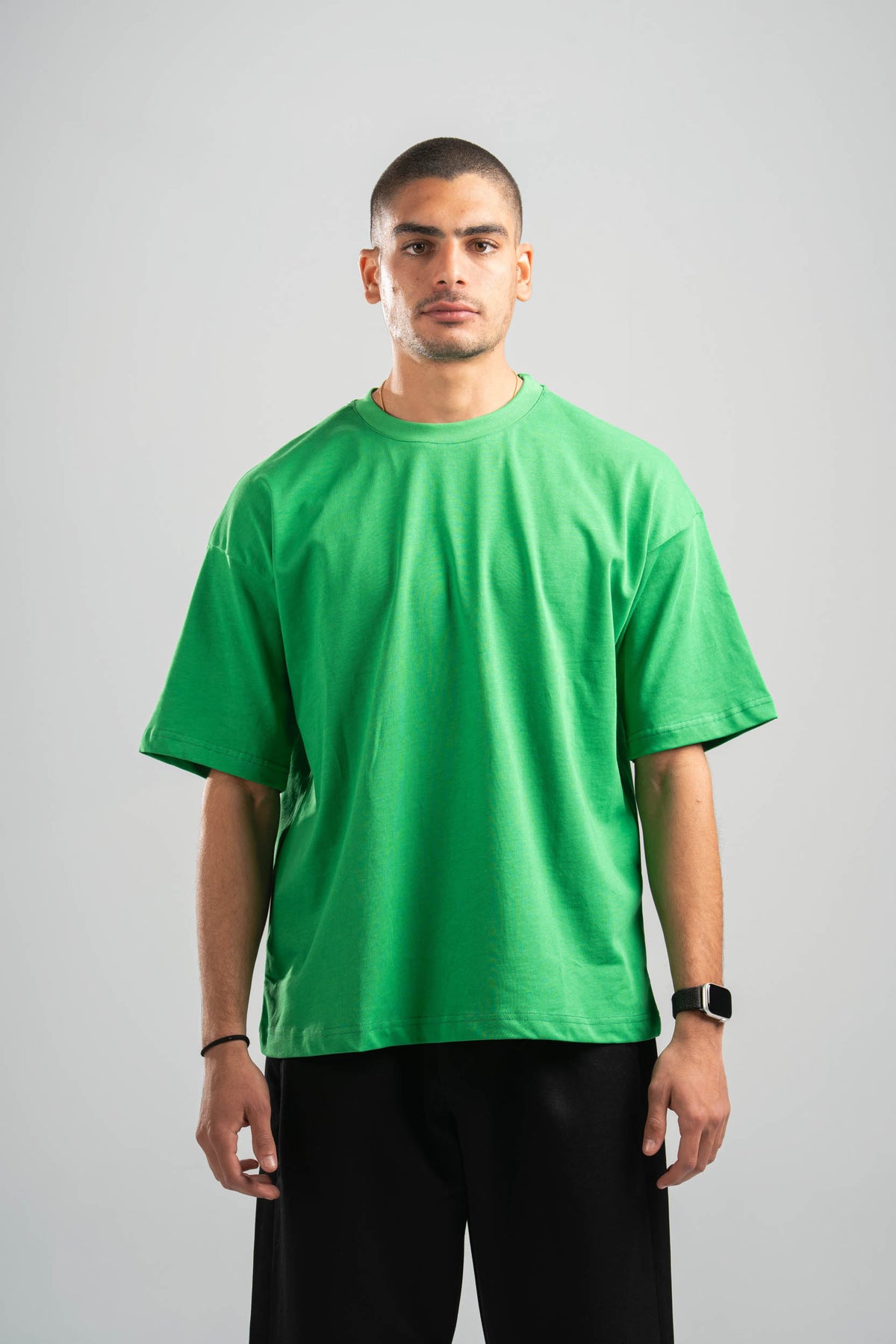 GREEN OVERSIZED T-SHIRT