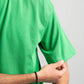 GREEN OVERSIZED T-SHIRT