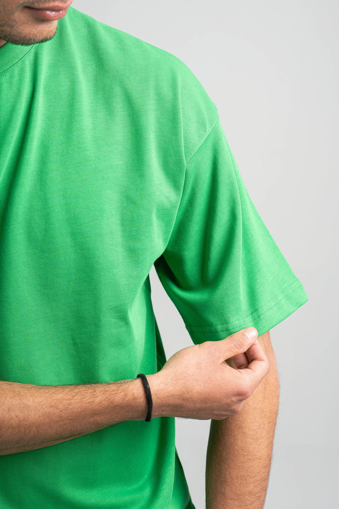 GREEN OVERSIZED T-SHIRT