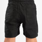BLACK LITTLE ONES LINEN SHORT