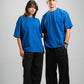 ELECTRIC BLUE OVERSIZED T-SHIRT