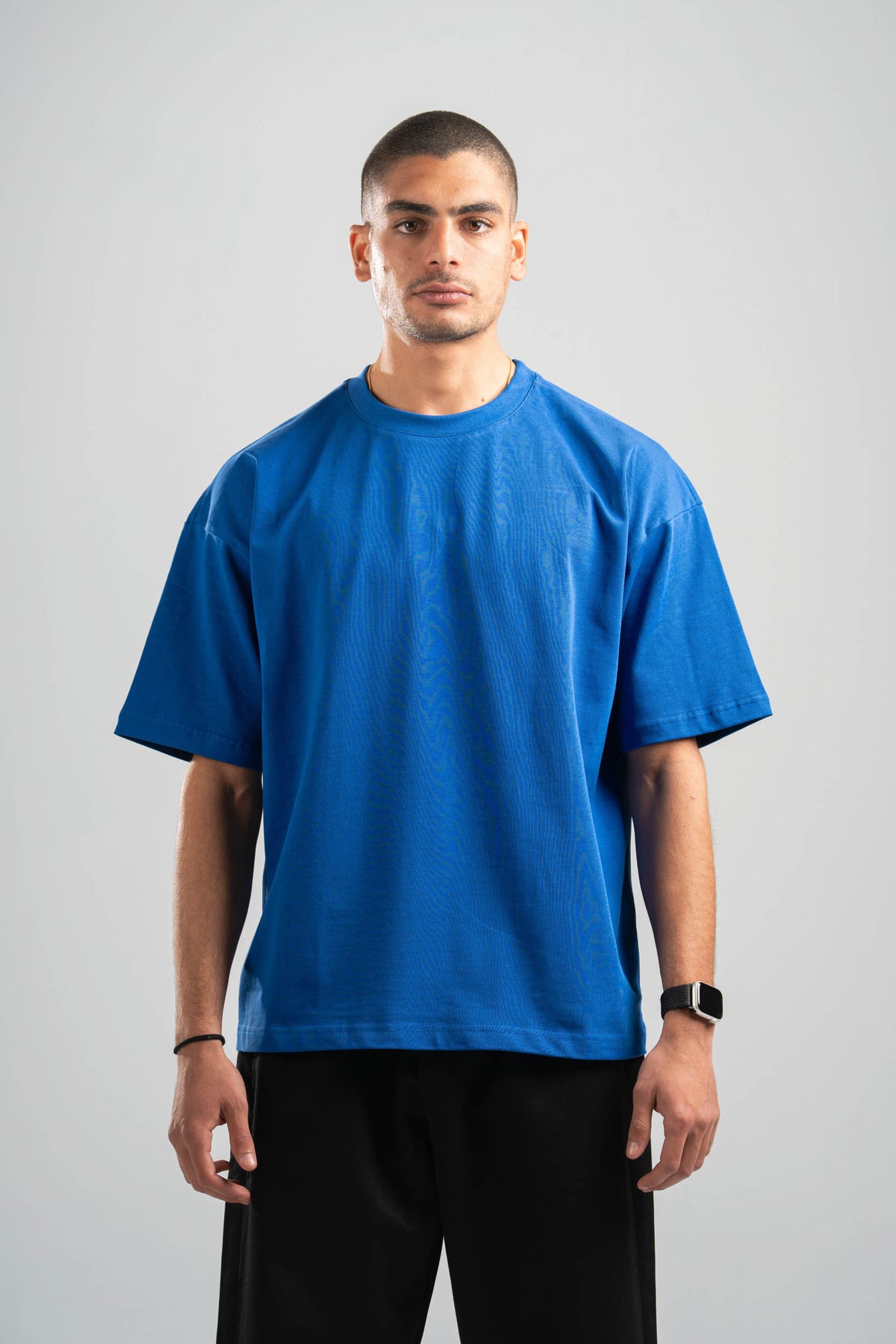 ELECTRIC BLUE OVERSIZED T-SHIRT