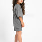 DARK GREY LITTLE ONES DUSTY SHORT