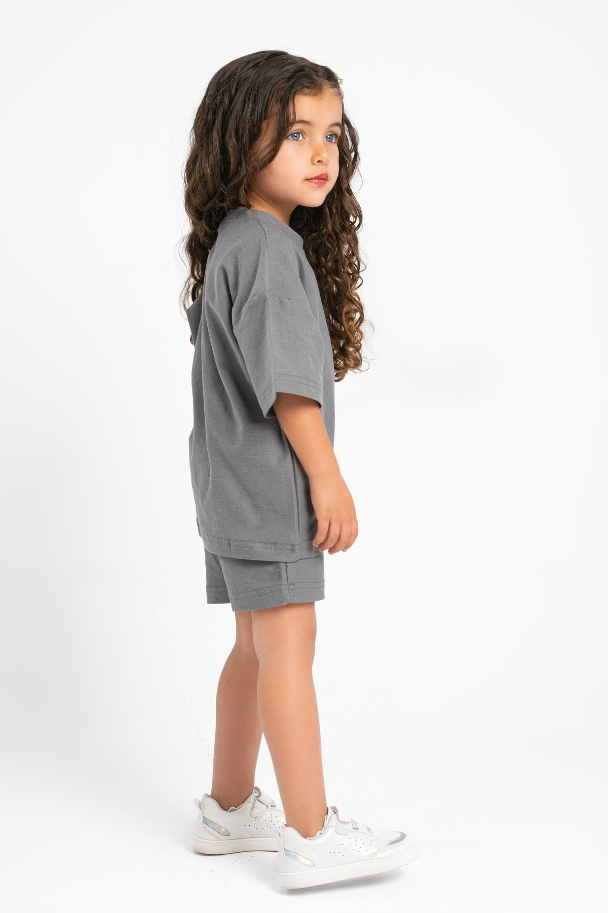 DARK GREY LITTLE ONES DUSTY SHORT