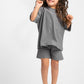 DARK GREY LITTLE ONES DUSTY SHORT