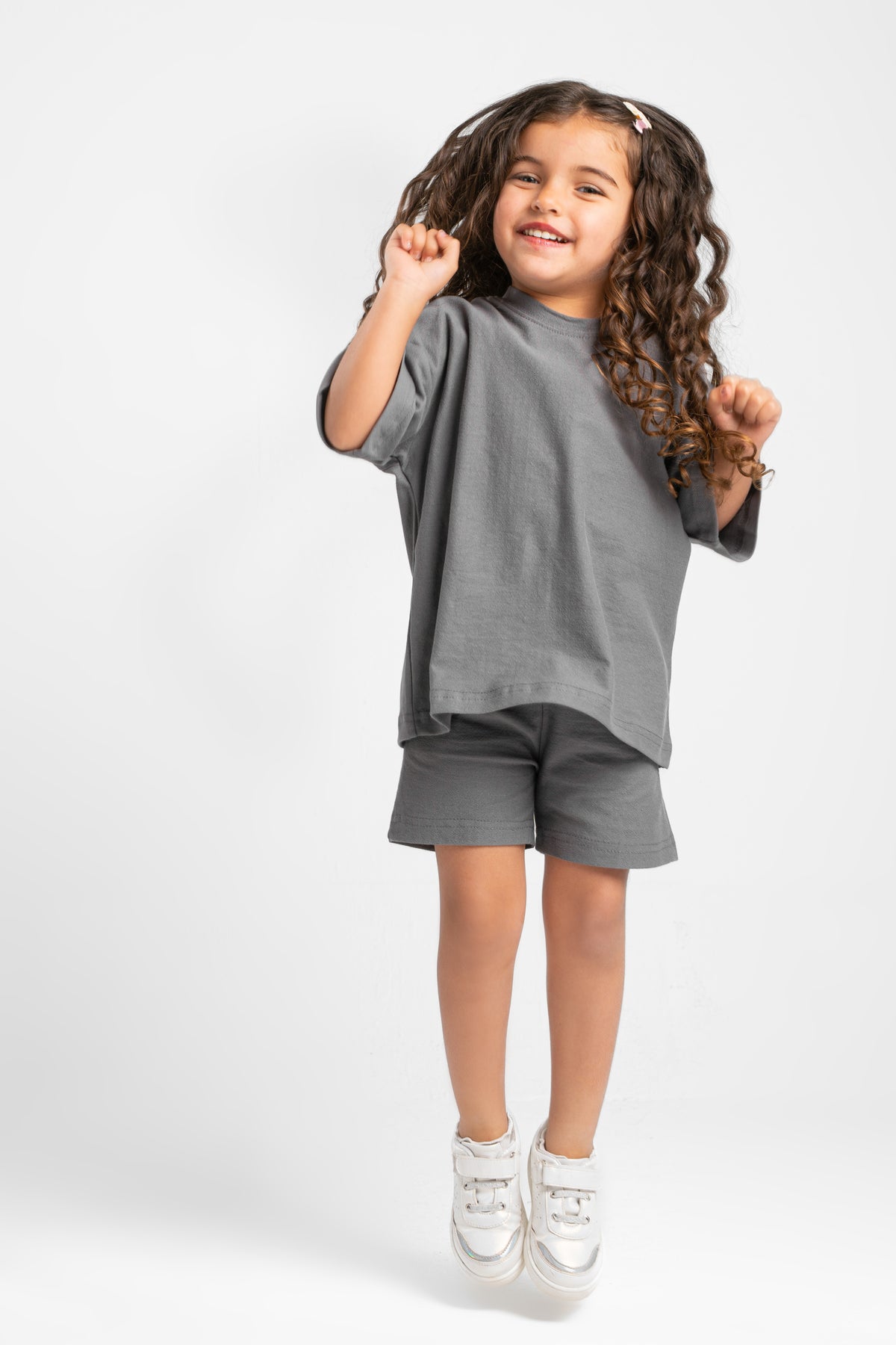 DARK GREY LITTLE ONES DUSTY SHORT