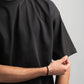 BLACK OVERSIZED T-SHIRT