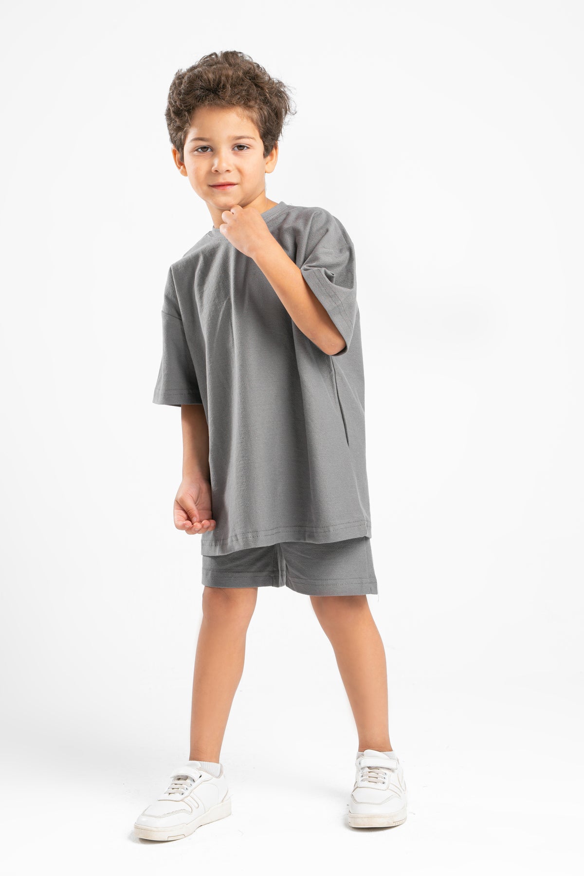 DARK GREY LITTLE ONES DUSTY SHORT