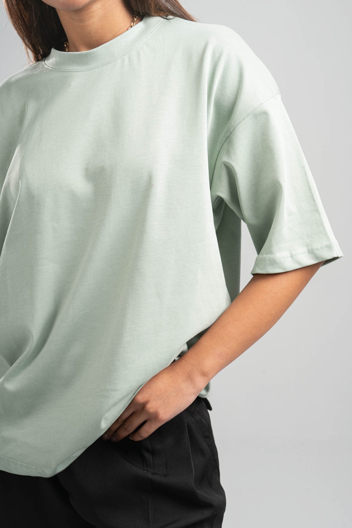 MINT GREEN OVERSIZED T-SHIRT