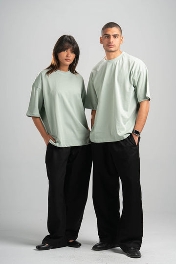 MINT GREEN OVERSIZED T-SHIRT
