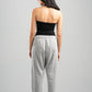 BLACK HALTER NECK BASIC TOP