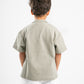 MINT GREEN LITTLE ONES LINE UP POLO TEE