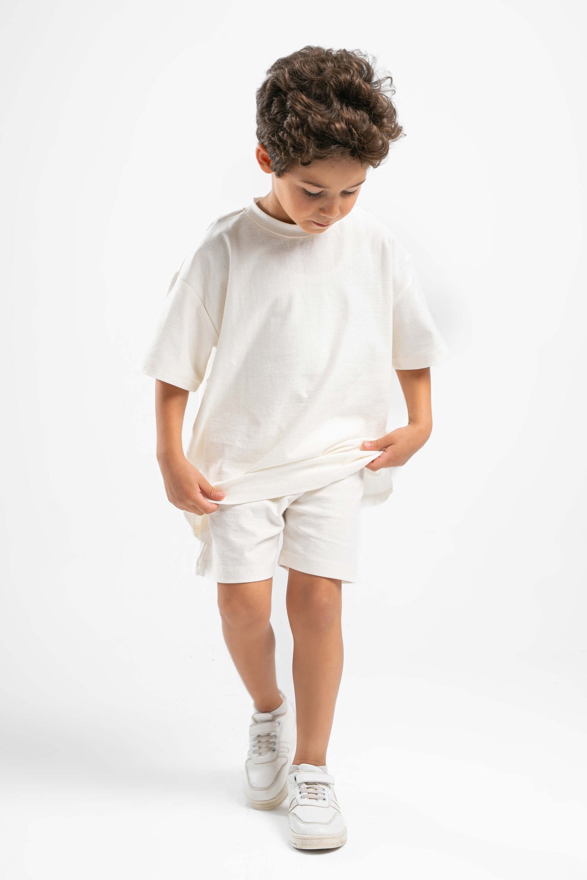 OFF-WHITE LITTLE ONES DUSTY SHORT