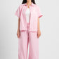 WOMEN LINEN-LOOK PANTS