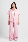 WOMEN LINEN-LOOK PANTS