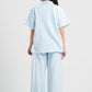 WOMEN LINEN-LOOK SHIRT