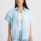 WOMEN LINEN-LOOK SHIRT