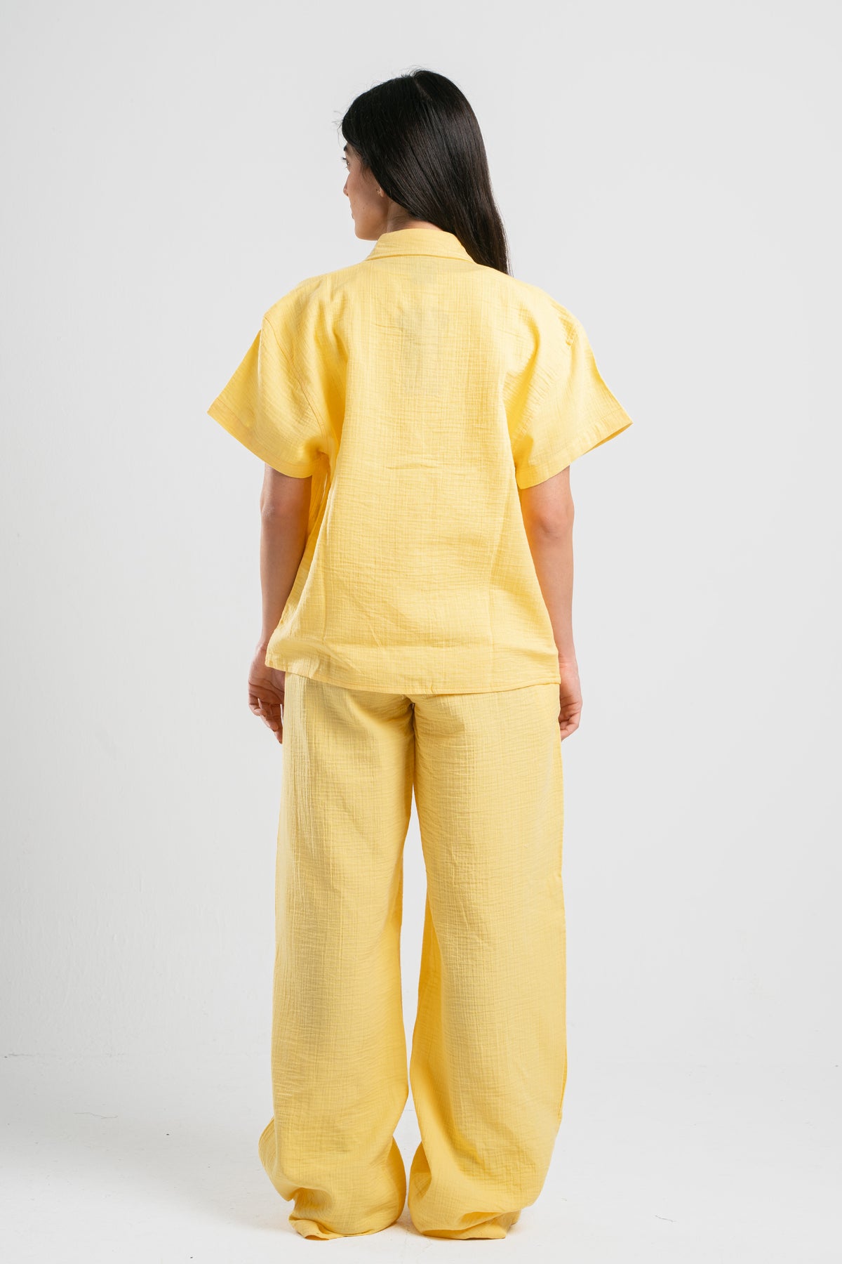 WOMEN LINEN-LOOK PANTS