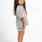 LIGHT GREY LITTLE ONES DUSTY SHORT