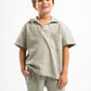 MINT GREEN LITTLE ONES RIDGED BOX-TEE