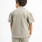 MINT GREEN LITTLE ONES RIDGED BOX-TEE