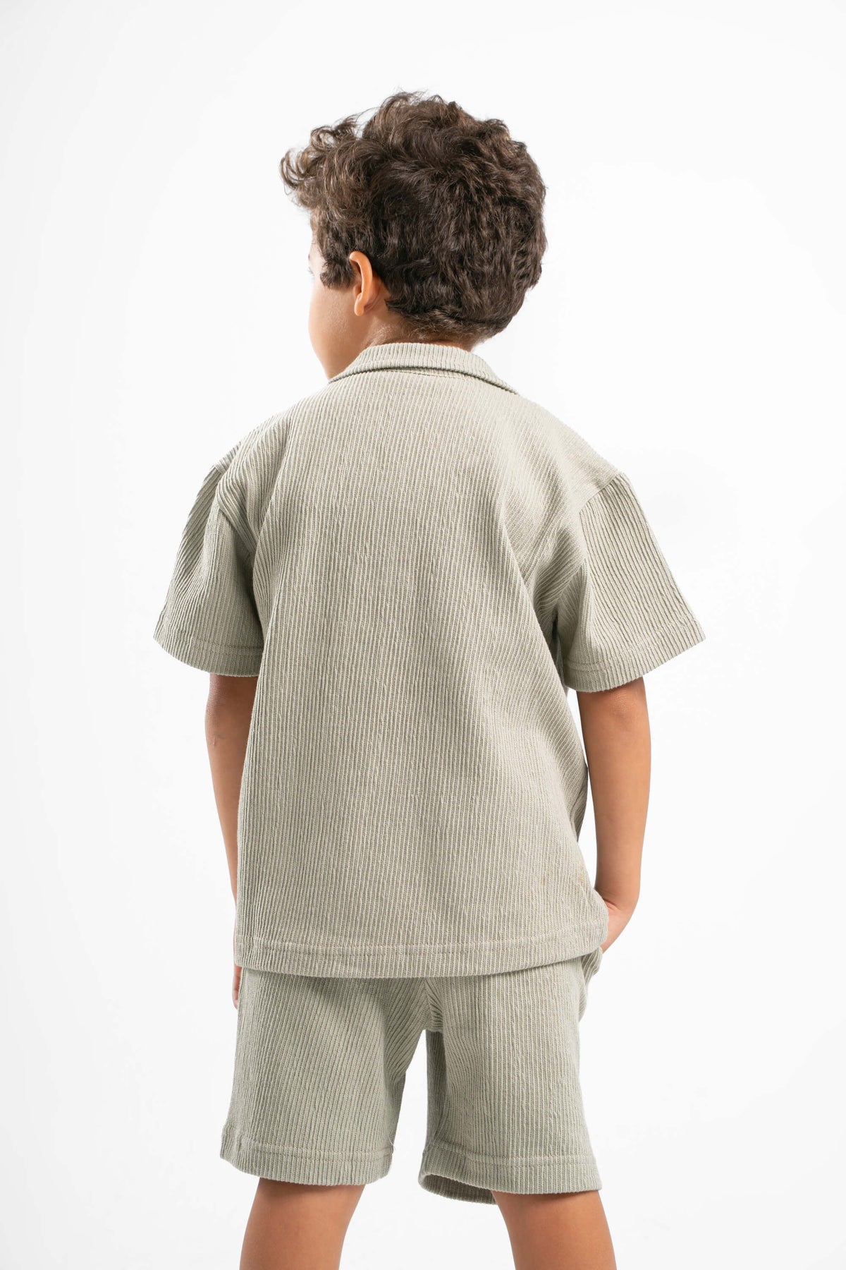 MINT GREEN LITTLE ONES RIDGED BOX-TEE