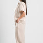WOMEN LINEN-LOOK PANTS