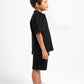 BLACK LITTLE ONES RIDGED SHORT