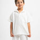 OFF-WHITE LITTLE ONES RIDGED BOX-TEE