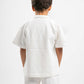 OFF-WHITE LITTLE ONES RIDGED BOX-TEE
