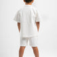 OFF-WHITE LITTLE ONES RIDGED SHORT