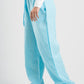 WOMEN LINEN-LOOK PANTS