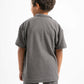 GREY LITTLE ONES MINIMAL RIBBED SHORT