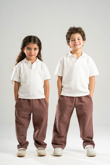 SALMON LITTLE ONES RELAXED LIGHTWEIGHT SWEATPANTS