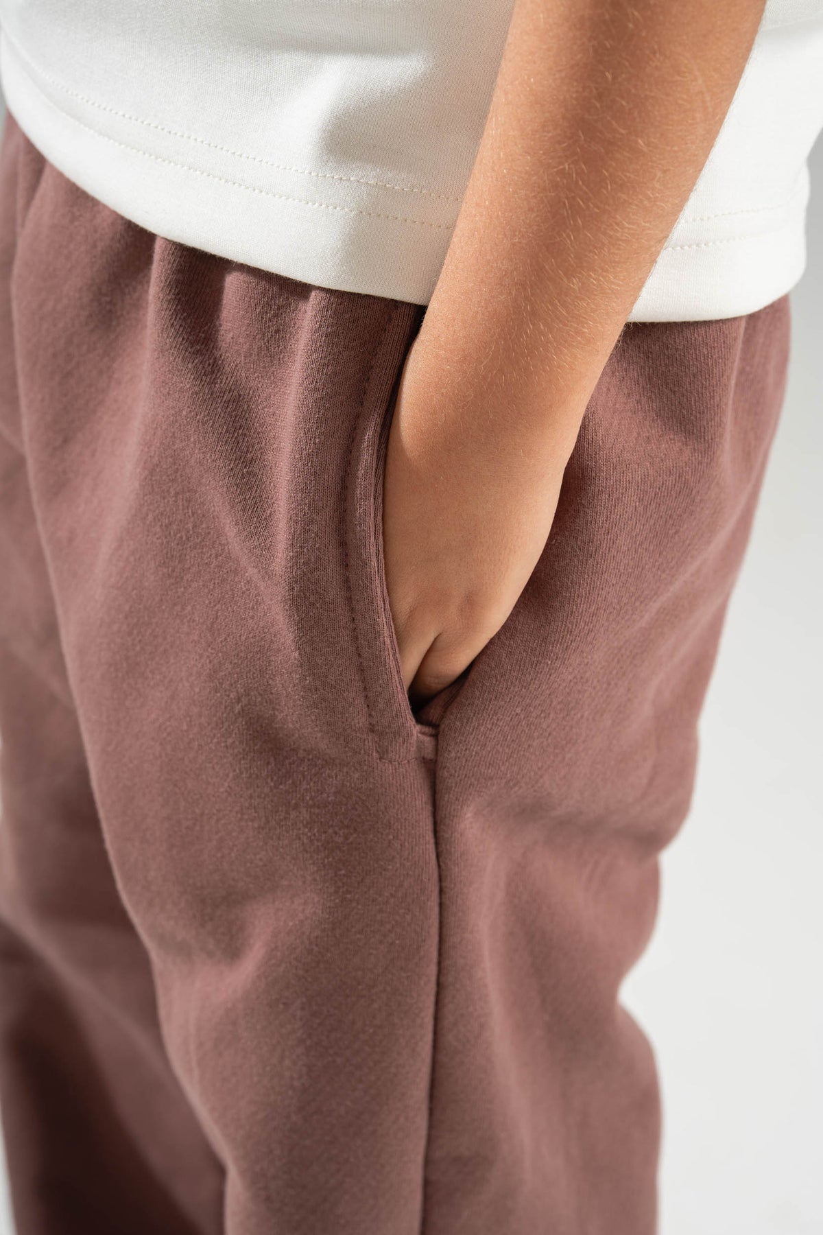 SALMON LITTLE ONES RELAXED LIGHTWEIGHT SWEATPANTS