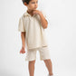 OFF-WHITE LITTLE ONES MINIMAL RIBBED SHORT