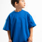 BLUE LITTLE ONES ORGANDY BOX-TEE