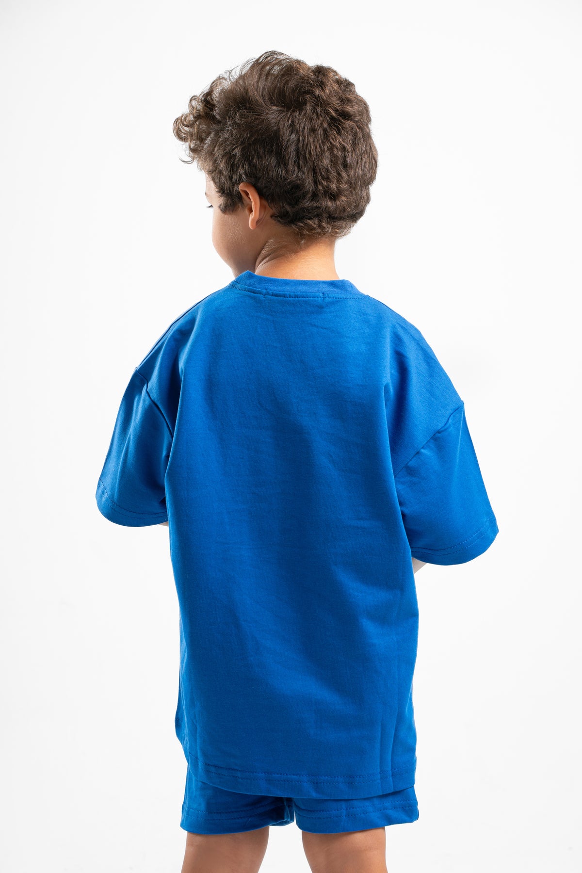 BLUE LITTLE ONES ORGANDY BOX-TEE