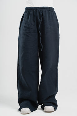 WOMEN LINEN-LOOK PANTS