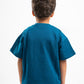 OCEAN BLUE LITTLE ONES SUMMER MELTON BOX-TEE
